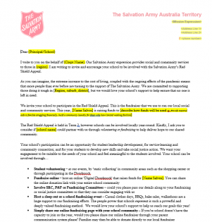 Term 1 (2026) RSA Invitation to schools 